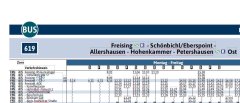 Änderung 619 Schulbus 12.2024